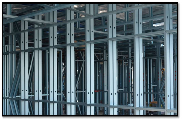 Light Gauge Steel Stud Wal Project, Vadodara